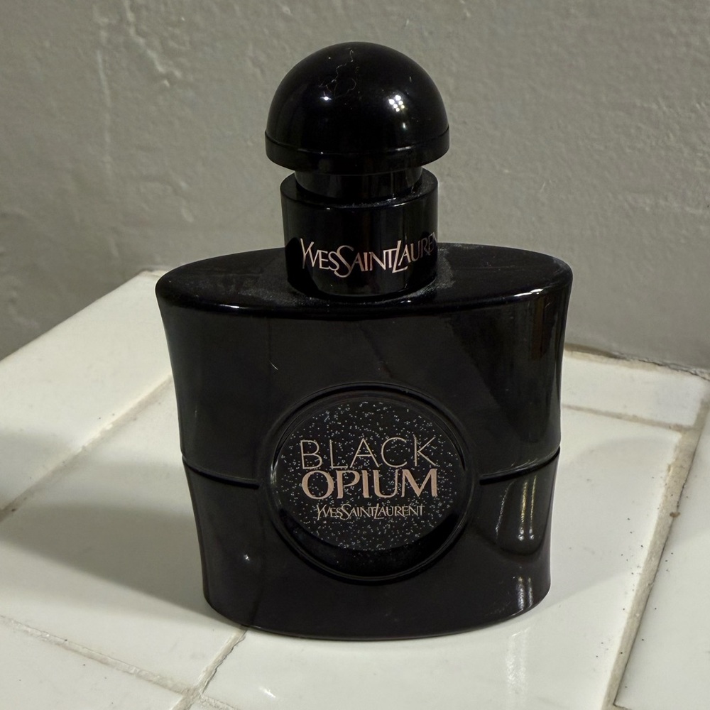 Yves Saint Laurent Black Opium Perfume bottle - EMPTY